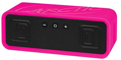Arctic S113BT-PIK - Altavoz portátil Bluetooth compatible con iPhone, Smartphone, color rosa