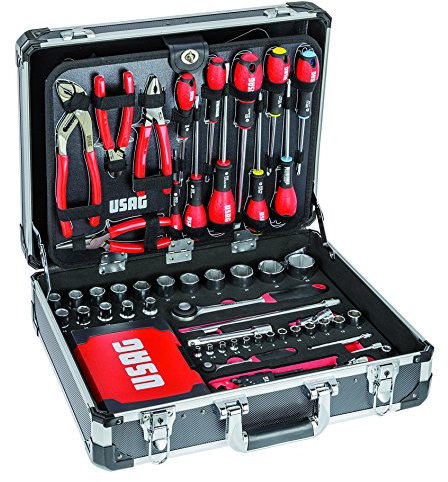 USAG U00020001 - 002 JM Koffer mit Wartungssortiment (181 Teile)