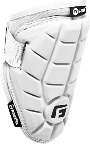 G-Form Youth Elite Speed Batter's Baseball Elbow Guard - Elbow Pad with Adjustable Straps - White, Youth O/S