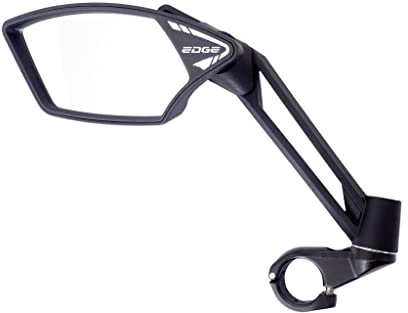 Edge Fahrradspiegel Rechts | Links E-Bike Premium, modern, verstellbar, Lenkerdurchmesser bis 22,2cm (Links)