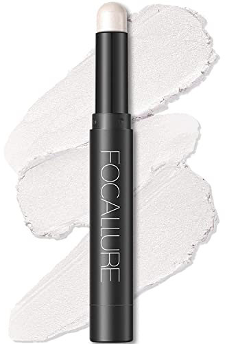 Sombra De Ojos En Barra,Metálico Glitter Sombra De Ojos En Crema,lápiz De Maquillaje Mate De Larga Duración, Smoky Sombras De Ojos Brillantes (01)