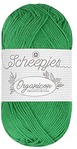 Scheepjes - Scheepjes 232 Zusammengerollt Farn Organicon Garn - 5x50g