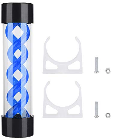 Kit Serbatoio di Raffreddamento Ad Acqua, Sistema di Pompaggio del Cilindro di Raffreddamento della CPU da 200 Mm, Serbatoio della Pompa di Raffreddamento Ad Acqua, Serbatoio di Raffreddamento(Blu)