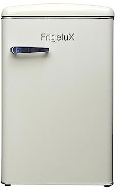 FrigeluX Réfrigérateur Retro Vintage Crème Table Top 108L R4TT108RCE