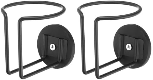 QUARKZMAN 2pz Magnetica Portabicchiere Supporto Portatile Magnete Bicchiere Supporti per Bevande per Tapis Roulant Tagliaerba Camion Automobile RV Auto Frigo Orizzontale Superficie Montaggio