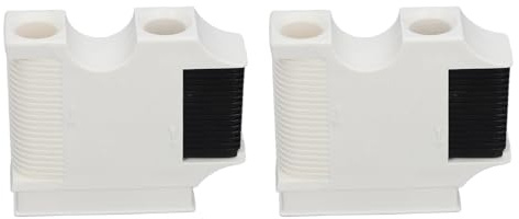 Fockety Gancio parabordi per Barche, 2 Pezzi Clip per parabordi per corrimano e Bitte per Barche, regolatore paraurti per Barche a sgancio rapido, Accessori nautici