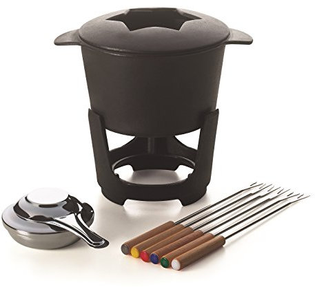 molecui Sine Fondue 10 Pièces Aosta Noir