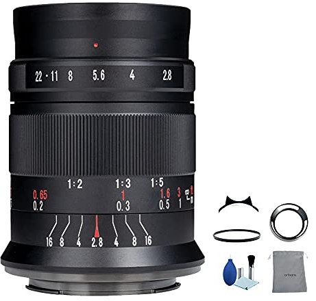 7 Artisans 60mm F2.8 Mark II APS-C 1:1 lente macro enfoque manual Prime lente de enfoque fijo para Fuji FX montaje cámara