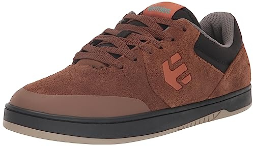Etnies Jameson 2 Eco Chaussures de Skateboard pour Homme, Marron, Noir, Brun Clair, 41 EU