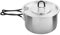 Tatonka Kettle II 1.0 L - Outdoor-Kochtopf aus Edelstahl mit Volumenskalierung und inklusive Deckel mit Siebfunktion - 1 Liter - Ø 14,5 x 8,5 cm
