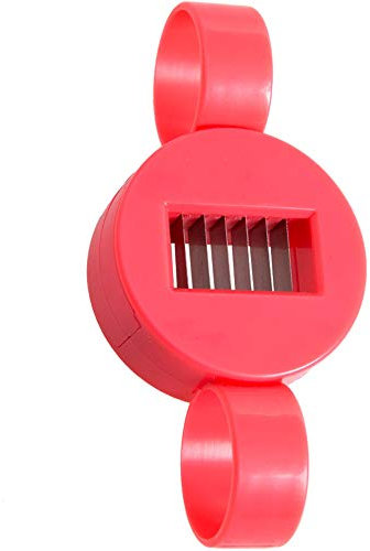 Multi-fonction coupe-fil haricot créatif éplucheur haricots verts coupe-lentilles gadget cuisine gadgets cuisine fournitures 1pcs rouge