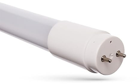 NCC-Licht LED Röhre 150cm 24W/830 G13 2500lm warmweiß 3000K, Ersatz für T8 Leuchtstoffröhre 58W aus Kunststoff mit Starter