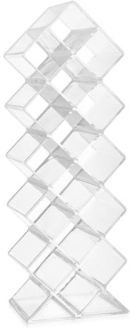 Organisateur de rouge à lèvres, 16 emplacements en acrylique, transparent, vertical, pour gloss à lèvres, salle de bain, coiffeuse