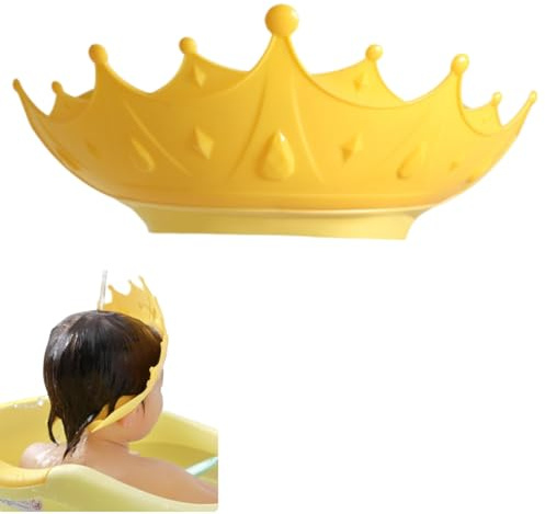 Shower Cap, Shampoo Protector, Adjustable Silicone Shampoo and Shower Cap – Make Bath Time More Fun，Waterproof earmuffs (1)