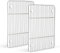 Cooling Rack Set of 2, Homikit Stainless Steel Wire Grill Rack for Oven Roasting Baking Cooking, Fit Large Baking Tray for Cake/Meat/Bread, Heavy Duty & Dishwasher Safe