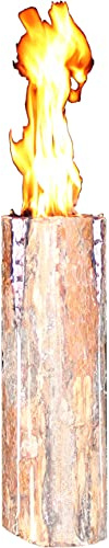 Schwedenfeuer Baumfackel Finnenfackel Gartenfackel Fackel H 60 cm D 15-20 cm