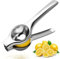Presse Agrumes Manuel, Presse Citron Inox, Presse Agrumes de 7 cm, Presse Citron et Orange en Alliage de Zinc, Durable, Anti-Corrosion, Idéal pour Cuisine, Bar et Restaurant
