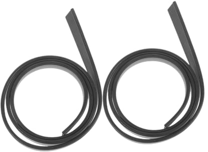 ZUNOXAZ 2 Piezas Tiras de Silicona para Limpiacristales de Repuesto Flexible y Duradero para Limpiaparabrisas Práctico para Eliminar Manchas de Agua Vidrio y Azulejos
