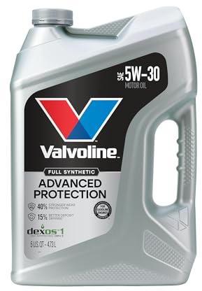 Valvoline Advanced Full Synthetic SAE 5W-30 Motor Oil 5 QT