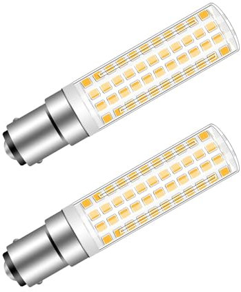 B15D 7W LED Glühbirne Hell Ersatz für Osram Halolux Ceram 100W- 80W Glühlampe AC 220V–240V, Kein Flackern Warmweiß 3000K Birne für Stehlampe Deckenleuchten Licht, 2er-Pac