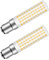 B15D 7W LED Glühbirne Hell Ersatz für Osram Halolux Ceram 100W- 80W Glühlampe AC 220V–240V, Kein Flackern Warmweiß 3000K Birne für Stehlampe Deckenleuchten Licht, 2er-Pac