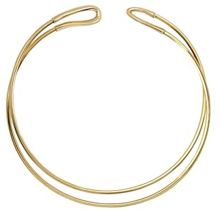 Breil, Collezione Lightline, Collana Donna Rigida, in Acciaio Armonico Lucido, Effetto Luminoso, Taglia Unica, Idea Regalo Donna
