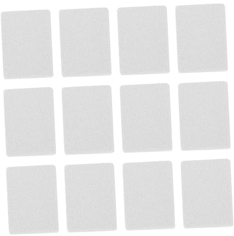 iplusmile 40 Pezzi Lime per Unghie in Spugna Eva Doppia Faccia Quadrate, Strumenti Manicure Convenienti per Uso Domestico e Salone, Levigatura e Rifinitura Unghie
