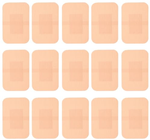 LOORGVEL Parche Adhesivo Elástico y Transpirable para Primeros Auxilios, Tamaño 76x50mm, 20 Unidades, Vendajes Hemostáticos para Heridas en Dedos y Articulaciones