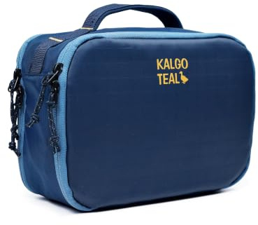 kalgoTeal Sac à Accessoires et Pochette Tech | Organiseur pour câbles, Accessoires électroniques et Articles du Quotidien, Hydrofuge, rembourré Double Face