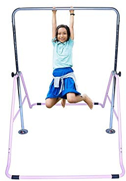 X FACTOR Gymnastics Bar Horizontal Bar Kip Bar Expandable Children's Training Monkey Folding Bar Climbing Tower Child Play Training Gym