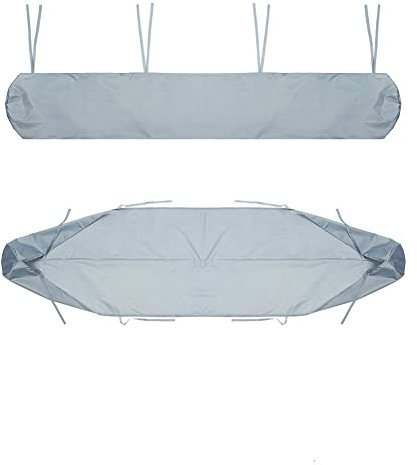 GUOXIANG Gris Sac de Protection pour Store Banne 5m Housse de Protection Anti-poussière pour auvent de terrasse Gris Housse de Rangement pour auvent de terrasse
