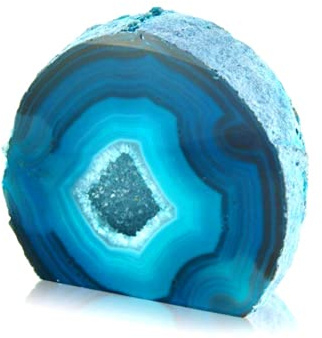 Fossil Gift Shop Achatstein grün