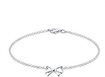 Elli Armband Damen Schleife Filigran Trend in 925 Sterling Silber