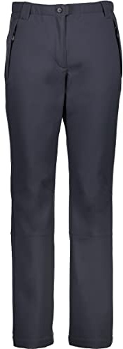 CMP Pantaloni in Softshell da Donna, Antracite, S