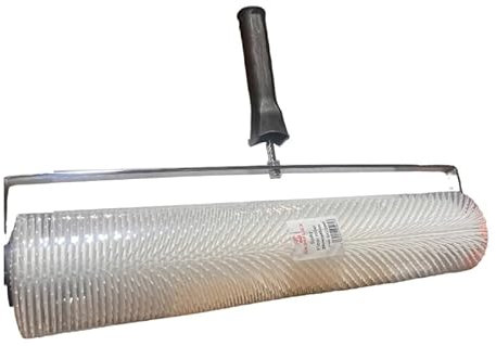 Skimflex Spiked Floor Roller for Self Levelling Compounds - Removes Air Bubbles and Promotes Optimal Adhesion, 500mm(28mm Spikes)