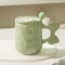 Swsdee Grandes Tasses à Café au Lait, Jolies Tasses à Café de Couleur Macaron, Passent au Lave-Vaisselle et au Micro-Ondes, pour Café, Latte Macchiato, Cappuccino