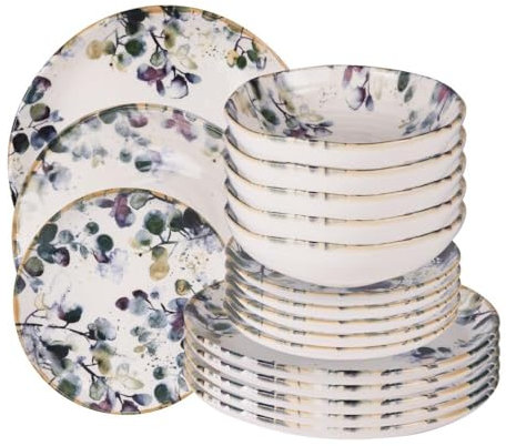 Table Passion - Service d'assiettes Garden 18 pièces