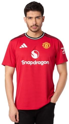 adidas Men’s Manchester United 25/26 Home Football Jersey – Fan Version
