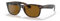 Ray-Ban 2132, Gafas de Sol Unisex, Multicolor (Amarillo / Marrón), 55mm