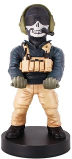 Collectible Call of Duty Ghost Cable Guy Device Holder - works with PlayStation and Xbox controllers and all Smartphones - Simon Riley - Not Machine Specific