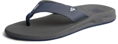 Reef Mens Phantom Ii Flip-Flop, Gray Navy Blue, 10 UK
