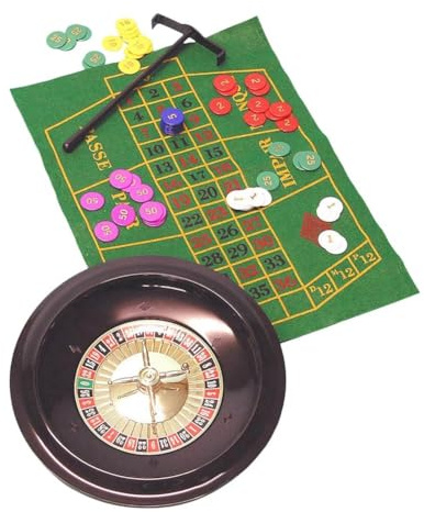 Asyduey Forniture per Decorazioni per Roulette, Tavolo da Gioco Interattivo, Giradischi per Feste, Viaggi, Carnevale, Incontri per Adulti