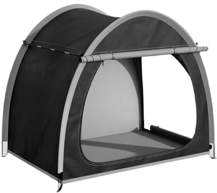 200x80x165cm Motorcycle Shelter Cycling Tent 210D Oxford Cloth Waterproof Storage Tent Outdoor Bikes Storage Bicycles Cover Outdoor Portable Shed Dust Proof Design For Travel Beach Garden Camping