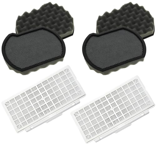 Filter Zubehör für Bosch Staubsauger beutellos Serie 6 BGC41XALL / BGC41X36 / BGC41XSIL Bodenstaubsauger Ersatzfilter Ersatzteile VRBSGS41 (6 Stück)