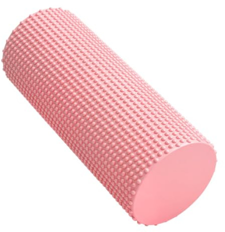 Fascia rulle – muskelmassageskoter, yoga träningshjälp fitness | Skumrulle – för stretch och avkoppling | EVA-material, 30 cm fitnessrulle för ryggben pilates träning