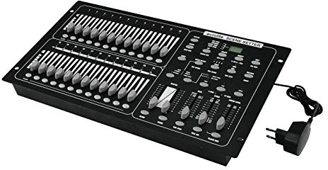 EUROLITE DMX Scene Setter Controller | Theaterlicht-Pult für 24 DMX-Kanäle, jede Szene in der Helligkeit einstellbar | 48 speicherbare Programme