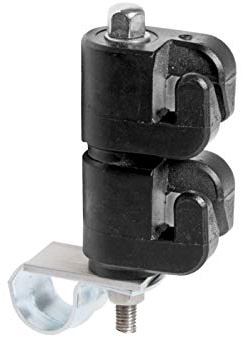 VOSS.PET 2er Isolator zur Marderabwehr Abstandsisolator Marderschutz Plus-Minus-Zaun Katzenzaun Elektrozaun