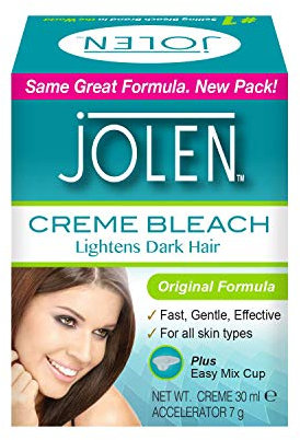 Jolen Originale Bleach Crema Schiarente Capelli Scuri Crema, 30 ml