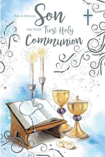 To A Special Son On Your First Holy Communion Card Lovely Verse