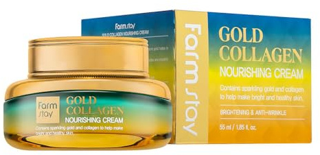 FARMSTAY - Gold Collagen Nourishing Cream, 55 ml